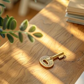Aménagement astucieux d'un coin bureau fonctionnel dans un petit appartement
